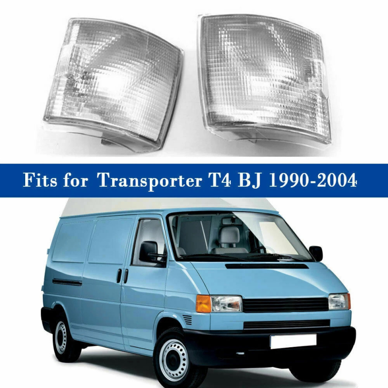 VW T4 far de ceață frontal, halogen, ABS — părți 7D0953041C/7D0953042C, compatibil cu 1999–2003