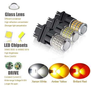 LED svjetlo za automobil 3157/7443/1157, 4W, 9-30V, univerzalno, 6000K