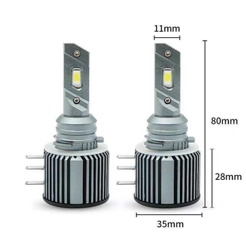 H15 LED prednje svjetlo, aluminijsko kućište, 12V 35W, IP68, 8000 lm