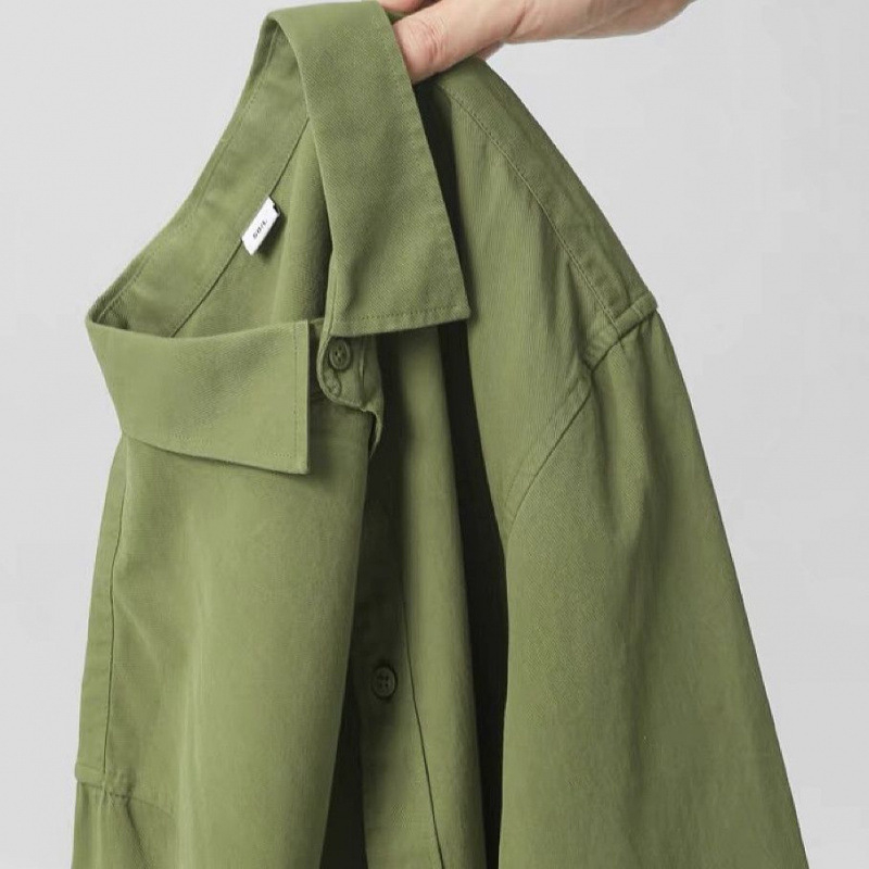 Ženska ležerno krojena bluza s dugim rukavima, 95% pamuka, ovratnik košulje, opuštena silueta