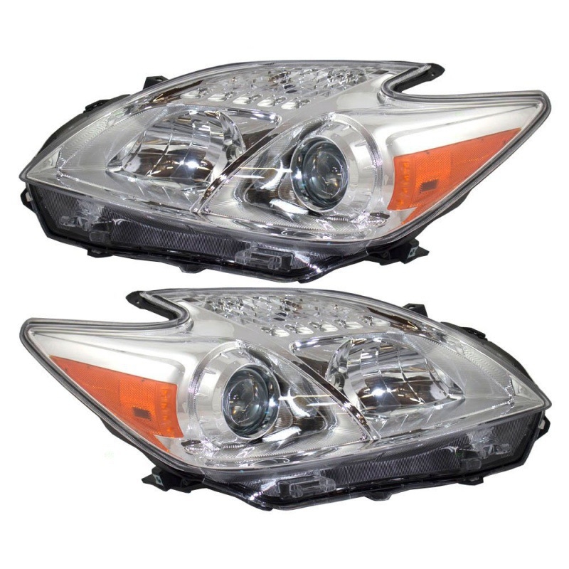 Prednje svjetlo Prius 2010-2012, modeli 81130-47211 / 81170-47211, materijal: plastika i metal, izvor svjetla: standardni, kućište lampe: standardno