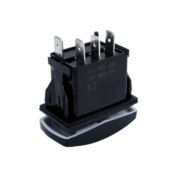 3‑žični LED flasher relej za LED pokazivače, s rocker prekidačem, modeli CP-5100/CP-5101, 24V, ABS+metal