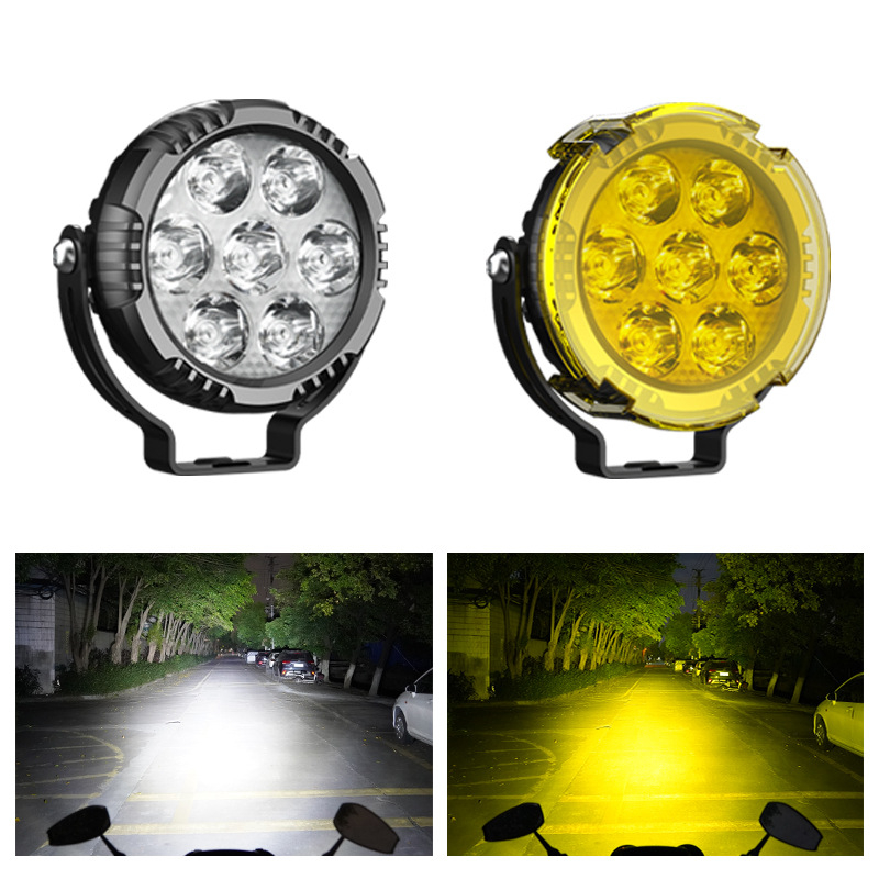 LED reflektor prednjeg branika za off-road vozilo — 60W, 3500lm, usmjeren snop, aluminijska legura + nehrđajući čelik, trajnost >50.000 sati