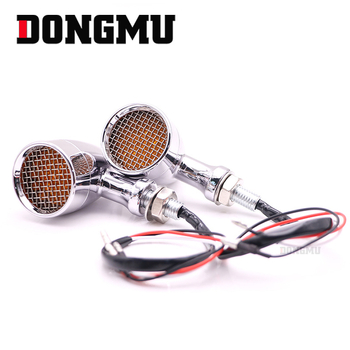 LED alumínium motoros irányjelzők rácsos kivitelezéssel, 12V, HP-Z008