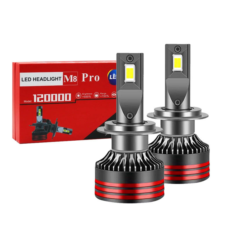 M8 Pro LED prednje svjetlo automobila, 5500LM, 12V, IP67, 50.000h, model H4