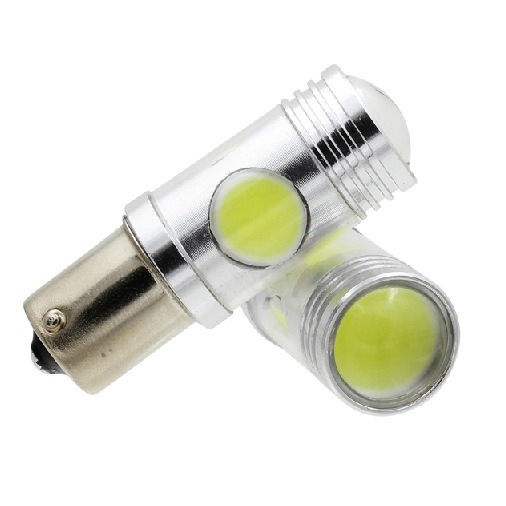 P21W LED zadnja svjetla s lećom, COB, 5W, 12V, 6000K, model SY-4COB