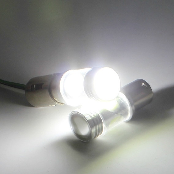 P21W LED zadnja svjetla s lećom, COB, 5W, 12V, 6000K, model SY-4COB