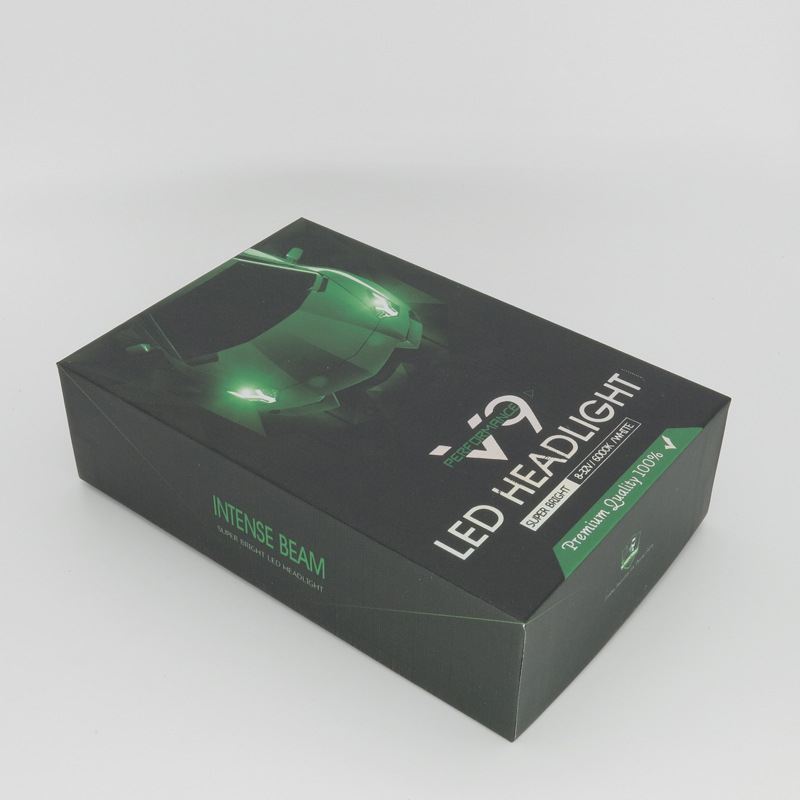 HB4 9006 LED prednje svjetlo za auto — 55W, 5500 lm, 9–32V, vijek trajanja 50.000 h, aluminij + LED
