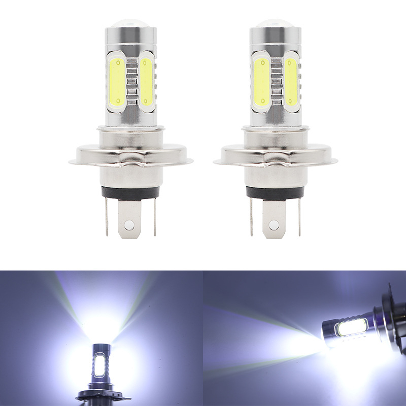 Motocikl LED far H4 P15D BA20D, aluminijsko kućište, LED izvor 7.5W, 12-24V, vijek trajanja 60000 sati