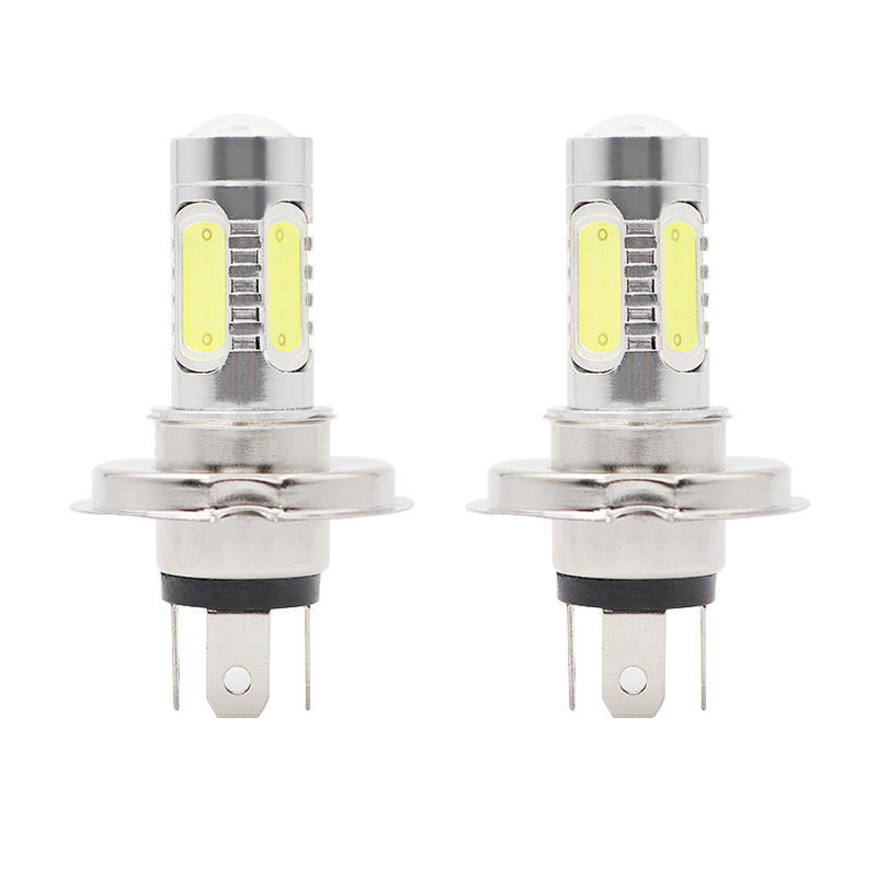Motocikl LED far H4 P15D BA20D, aluminijsko kućište, LED izvor 7.5W, 12-24V, vijek trajanja 60000 sati