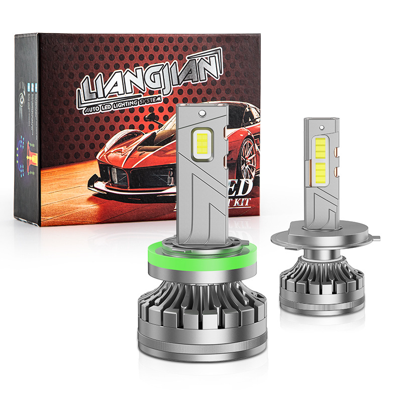 LED automobilsko prednje svjetlo H4, dvostruka bakrena cijev, 170W, 17000 lm, 24V, IP68