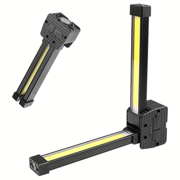 COB LED φακός εξωτερικού χώρου πολυλειτουργικός, 5W, 350 lm, αλουμινένιο σώμα, μοντέλο A-55, ρυθμιζόμενη φωτεινότητα