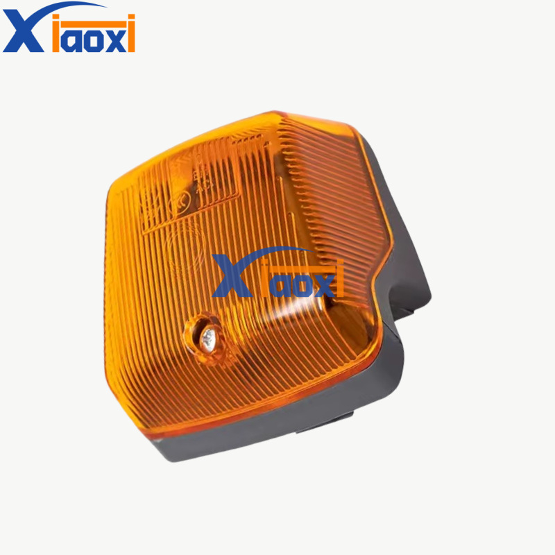 Mercedes-Benz Atego camion faruri de colț, lateral și semnalizare (lumină placă în formă de frunză) — 12V halogen, carcasă din PC, viață 5000 h, piesa 9738200321