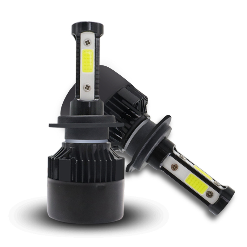 X7 autó LED fényszórók, négyoldali világítás, integrált magas és alacsony fény, 25W 12V IP68 2500LM