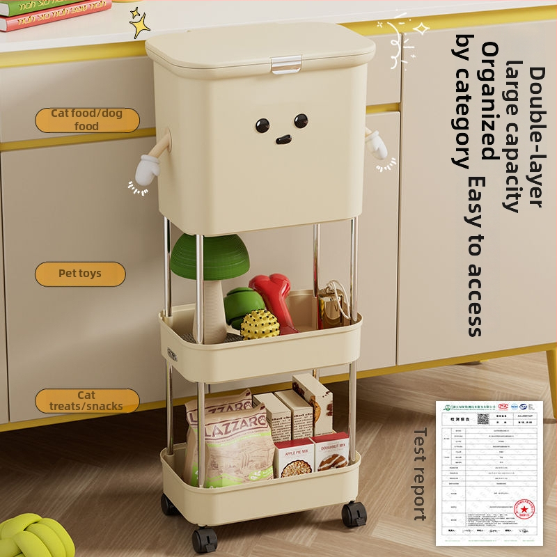 Kontajner na skladovanie krmiva pre mačky, uzavretý a vlhkotesný, vakuová konštrukcia, materiál PP; Značka Unique; Kapacita: Iné; Dovoz: Nie; IP: Nie