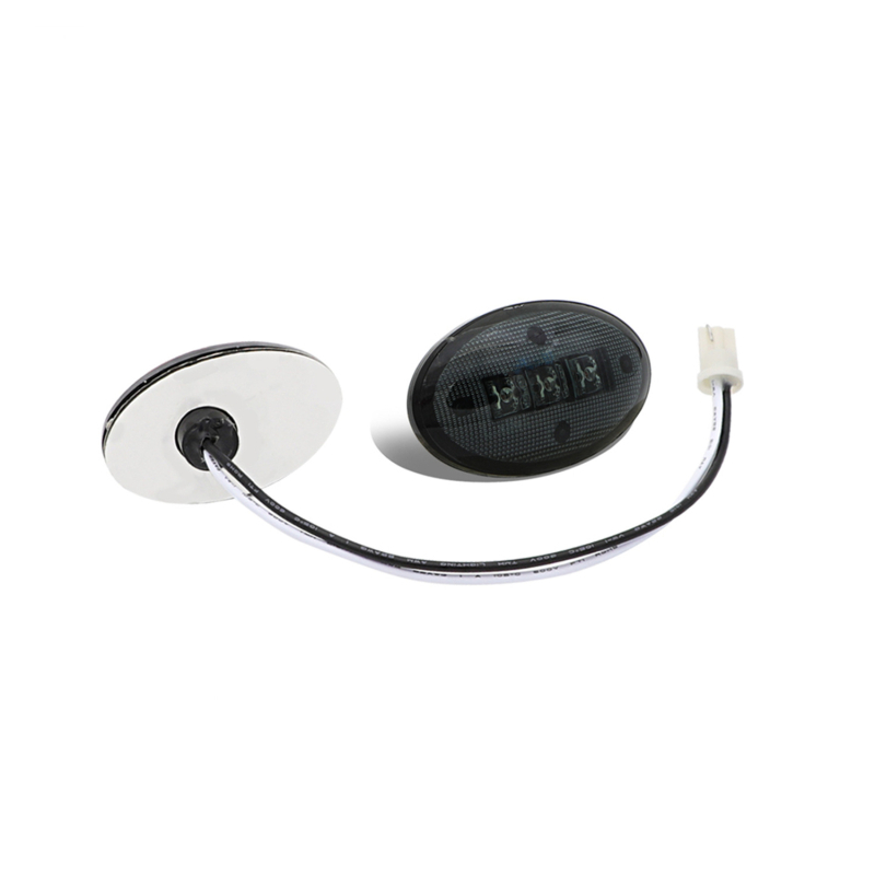 Ford F-350 pickup LED oldalsó lámpa, 3 LED Piranha fényforrás, 12V, 0,6W, 6000K