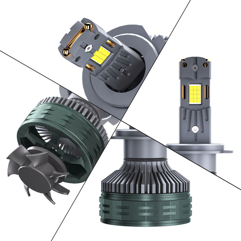 Prednje LED svjetlo za automobil s dvostrukim bakrenim cijevima, 120W, 13.2V, IP68, 45000 lm