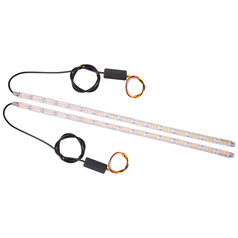 Vanjska LED dnevna svjetla za auto, kristalno suzni oko dizajn, universalna kompatibilnost, 12V, IP67, LED 2835