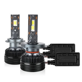Automobilska LED žarulja za prednje svjetlo, 65W po žarulji, 12V, CSP 3570 55mil LED čipovi, IP68 vodootporan, vijek trajanja 50 000 h