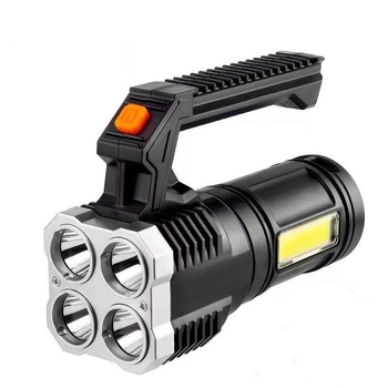 Prijenosna vanjska ručna baterija, patrolni potraga reflektor, LED MSI Deer, 1W, kućište ABS
