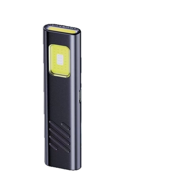 Magnetno COB LED radno svjetlo s klipom za pero - ultra-tanki prijenosno - ručni pogon - baterija 1000 mAh - 100-240 lm