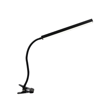 LED asztali csipeszes lámpa – szemkímélő asztali világítás olvasáshoz és tanuláshoz, éjszakai használathoz (CRI ≥90; USB táplálás; 5V; érintéses kapcsoló; fém árnyékoló)