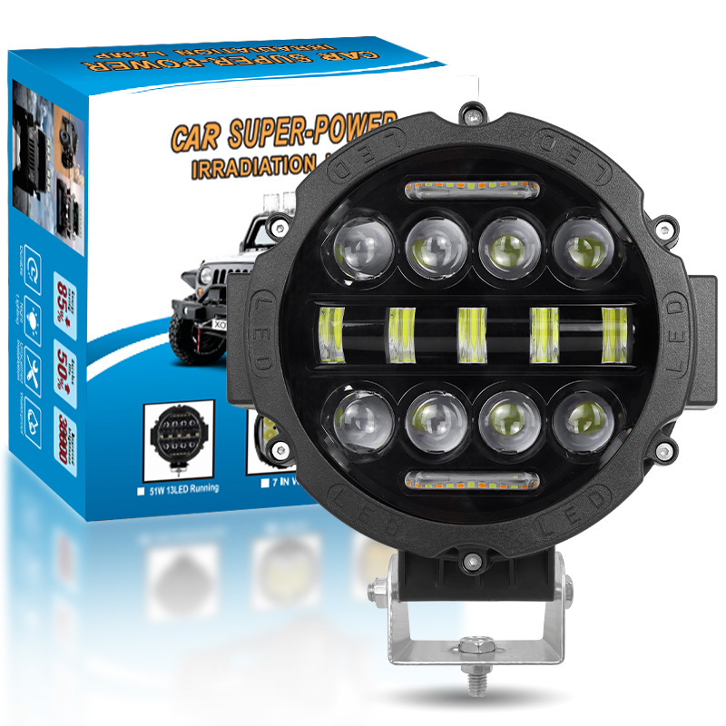 Off-road LED radno svjetlo - aluminijsko kućište, 75W, 24V, LED 3535, vijek trajanja 50000 h