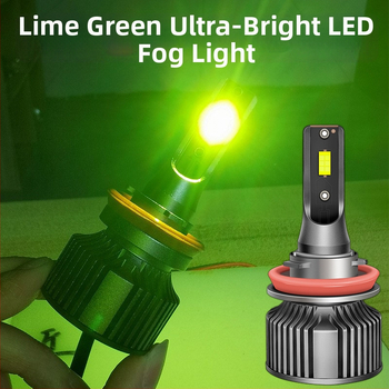 Limeta zelena LED maglenka za H11 i 9006, visoke svjetline LED, H3 PSX24W/PSX26W 881