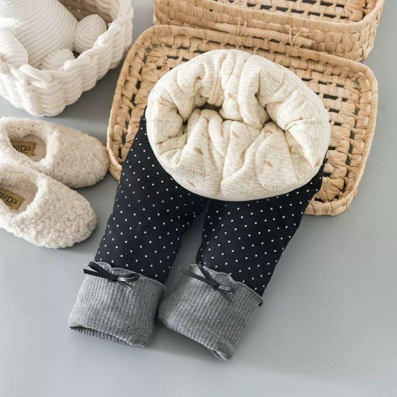 Dječje hlače, tkanina s pamučnim punjenjem, krzno zečeva 80-90%, svilenkasti završetak, duge hlače, sigurnosna razina A