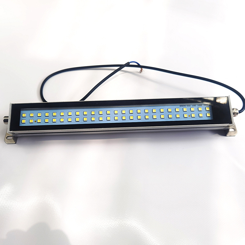 Μεταλλικός LED λαμπτήρας εργασίας για μηχανή CNC, αδιάβροχος, ανθεκτικός σε λάδια και καπνό, αντιεκρηκτικός, CNC φωτισμός τόρνου, 220V/24V