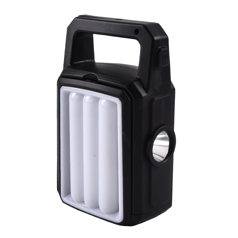 Solarno kamping LED radna lampica, punjiva, 5W, 1200mAh baterija, solarno napajanje, prenosno osvjetljenje za šator