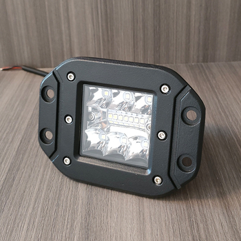 Off-road LED reflektor - kvadratni s ušima, 40W, 12-24V, 8000 lm, 50.000 h