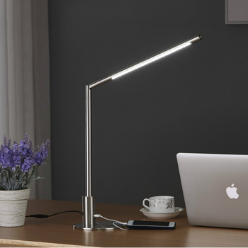 SR00 LED stolna lampa s metalnim kućištem, USB punjenje, CRI ≥95, snaga 8–12W