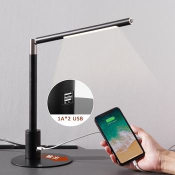 SR00 LED stolna lampa s metalnim kućištem, USB punjenje, CRI ≥95, snaga 8–12W