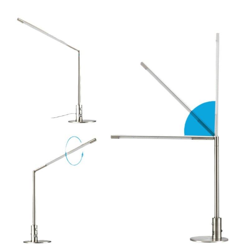 SR00 LED stolna lampa s metalnim kućištem, USB punjenje, CRI ≥95, snaga 8–12W