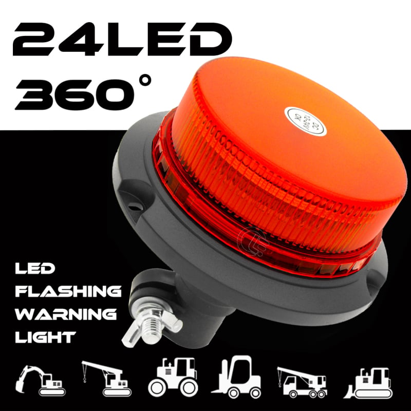 LED upozoravajuće svjetlo za građevinska vozila, model 24L, LED izvor, napon 12-24V, svjetlosni tok 2880 lm, vijek trajanja 50 000 h