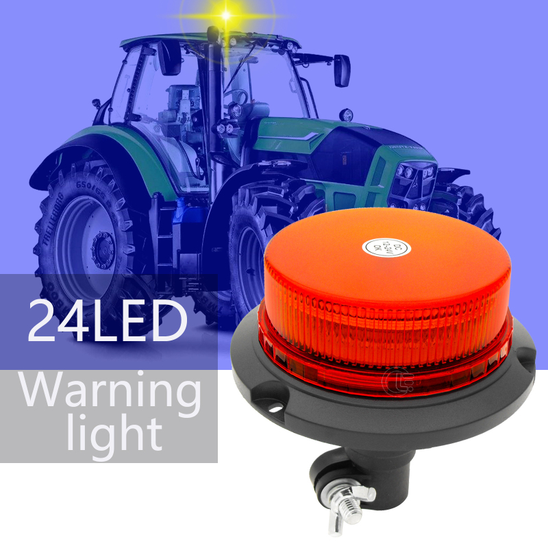 LED upozoravajuće svjetlo za građevinska vozila, model 24L, LED izvor, napon 12-24V, svjetlosni tok 2880 lm, vijek trajanja 50 000 h