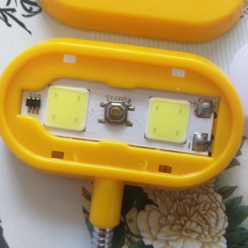 Lampa za djecu s COB LED-om, stolna lampa za učenje s zaštitom vida, plastično sjenilo, do 36V, gumb prekidač