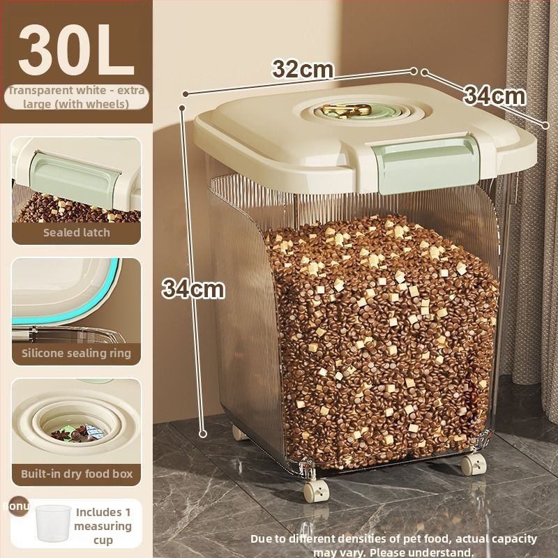 Nádoba na krmivo pre mačky a psy, uzavretá, autorizovaná súkromná značka, nie je dovážaná, nie je darček