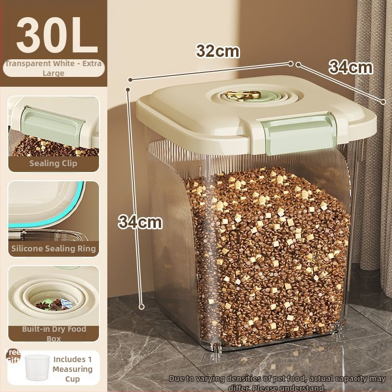 Nádoba na krmivo pre mačky a psy, uzavretá, autorizovaná súkromná značka, nie je dovážaná, nie je darček