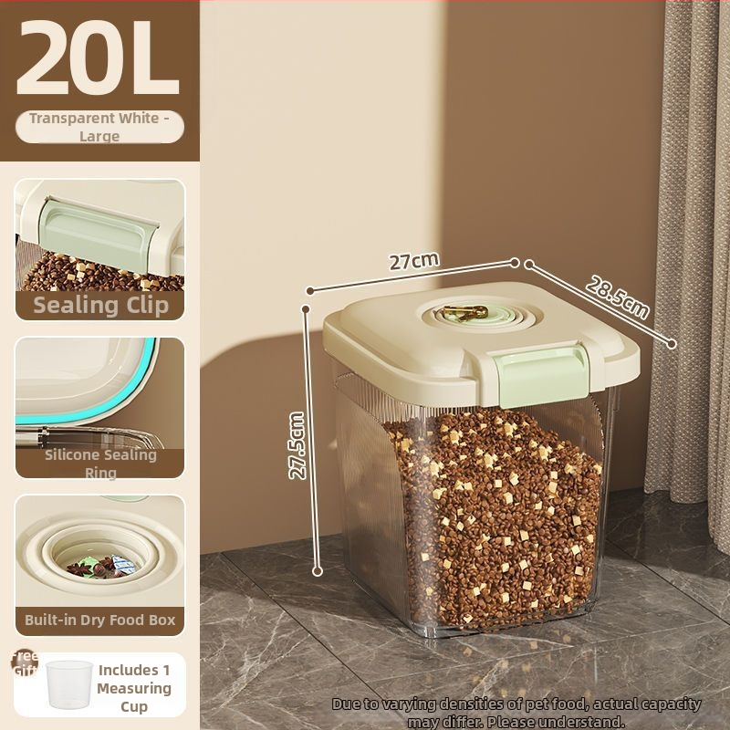 Nádoba na krmivo pre mačky a psy, uzavretá, autorizovaná súkromná značka, nie je dovážaná, nie je darček