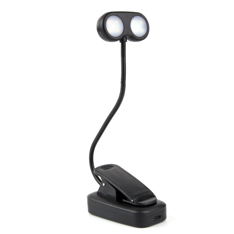 LED stolna lampica s klipom za čitanje i učenje – USB napajanje, zaštita očiju, moderni minimalistički dizajn, učna svjetlost