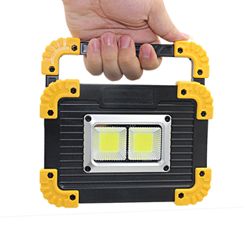 LED rudarska svjetiljka za posao i hitne slučajeve - 4000mAh, 20W, USB punjenje, LED izvor, uključen punjač, domet 50-100 m