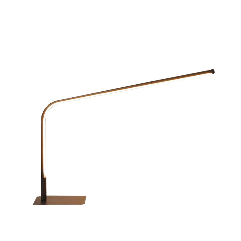Stolna lampa za čitanje i učenje — anti-plavo svjetlo, nordijski stil, aluminijski abažur (CRI ≥ 90; 12W; ≤36V; napajanje iz utičnice)