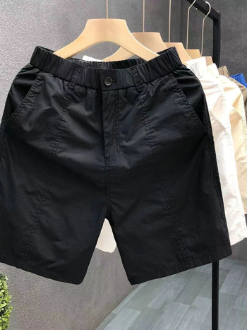 Férfi öltönynadrág ice silk anyagból, egyenes szabás, 95% nylon, gyűrődésmentes, Ming Line részlet