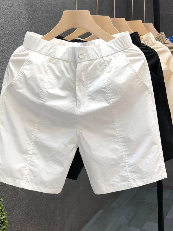 Férfi öltönynadrág ice silk anyagból, egyenes szabás, 95% nylon, gyűrődésmentes, Ming Line részlet