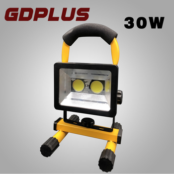 Prijenosni COB LED reflektor za kampiranje i noćni ribolov – 30W, 6800 mAh, 360° rotacija, Punjiv, domet preko 500 m