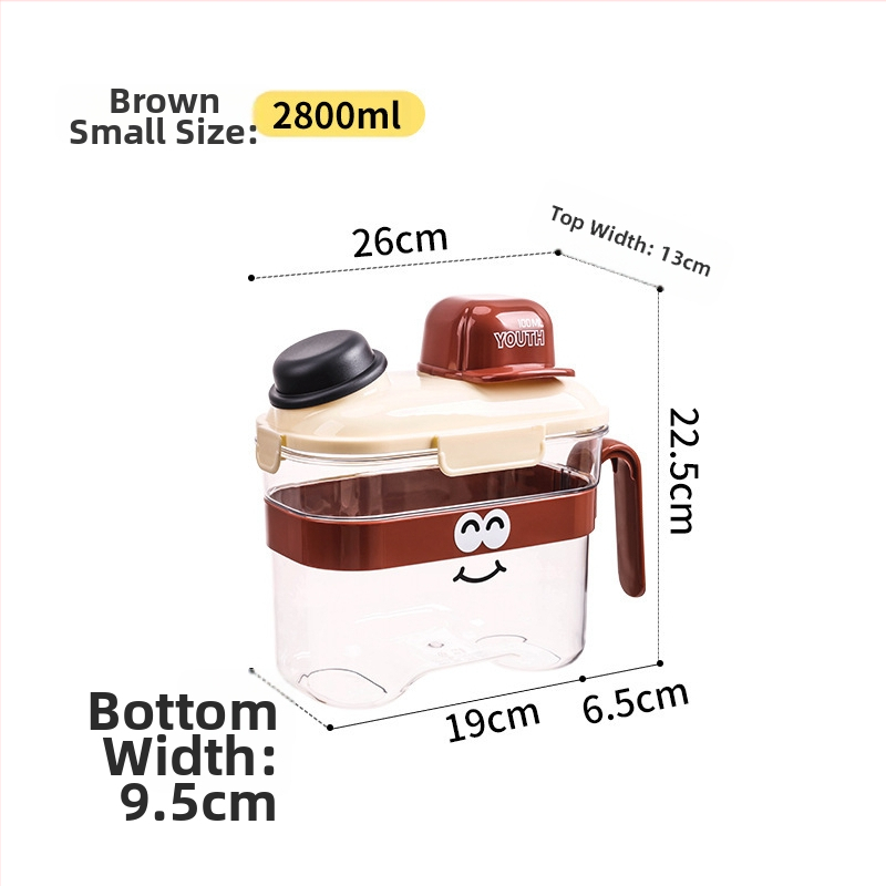 Harry PP uzavretý skladovací sud na krmivo pre psov a mačky – vlhkotesný kontajner, 2800–3600 ml