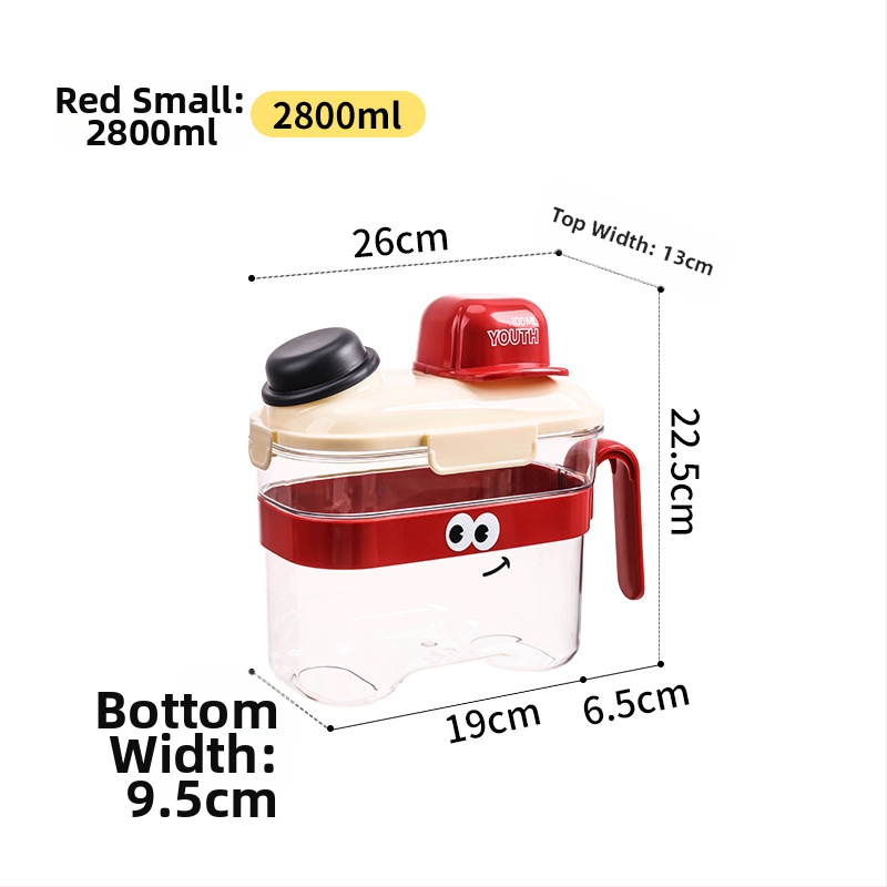 Harry PP uzavretý skladovací sud na krmivo pre psov a mačky – vlhkotesný kontajner, 2800–3600 ml