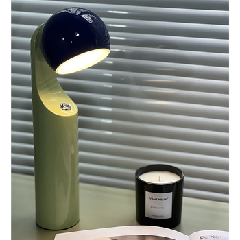 Hálószoba asztali lámpa tanuláshoz és olvasáshoz – szemvédelem, anti-miópia, USB tápegység, fém árnyékoló, 220V, CRI ≥95